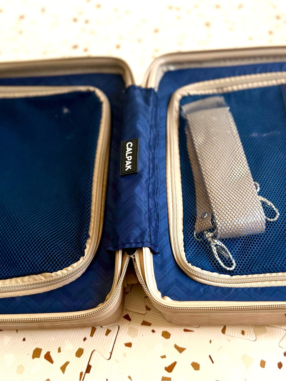 Calpak Vanity Case in Champagne Gold - Picture 6 of 12